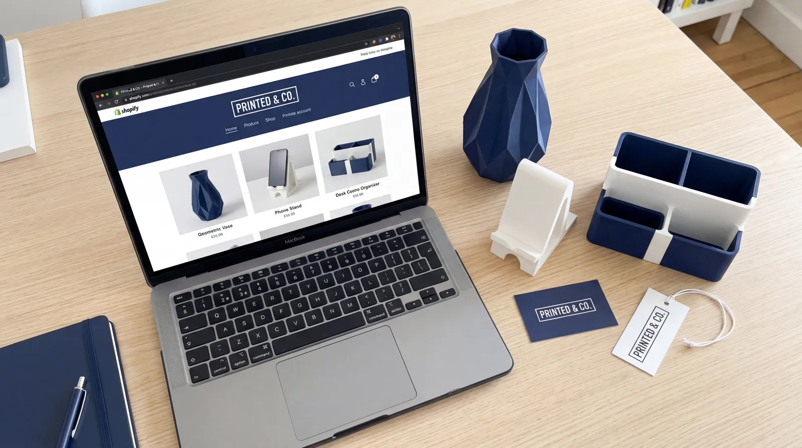 Shopifyストアと3Dプリント商品